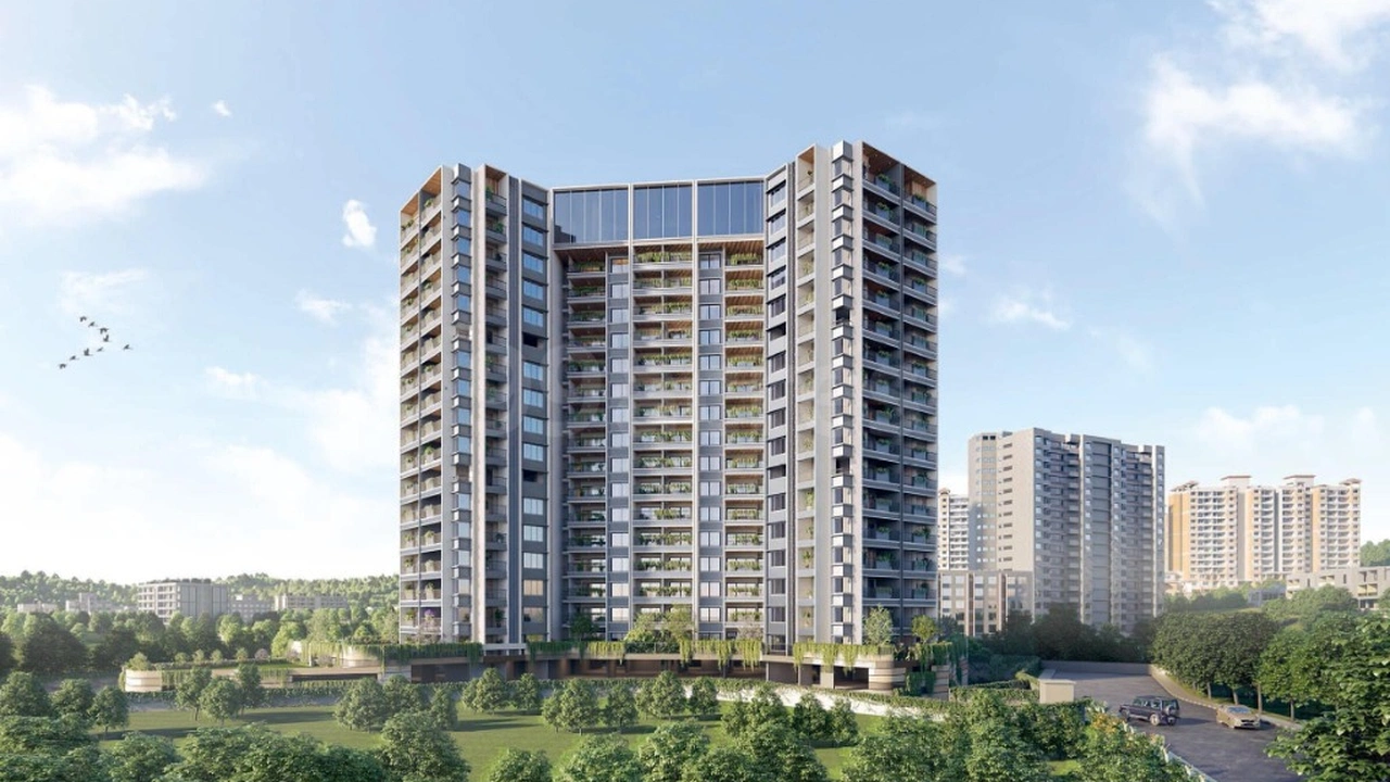 The Highgardens Modern Terrace Residences at Paranjape Forest Trails Bhugaon Pune