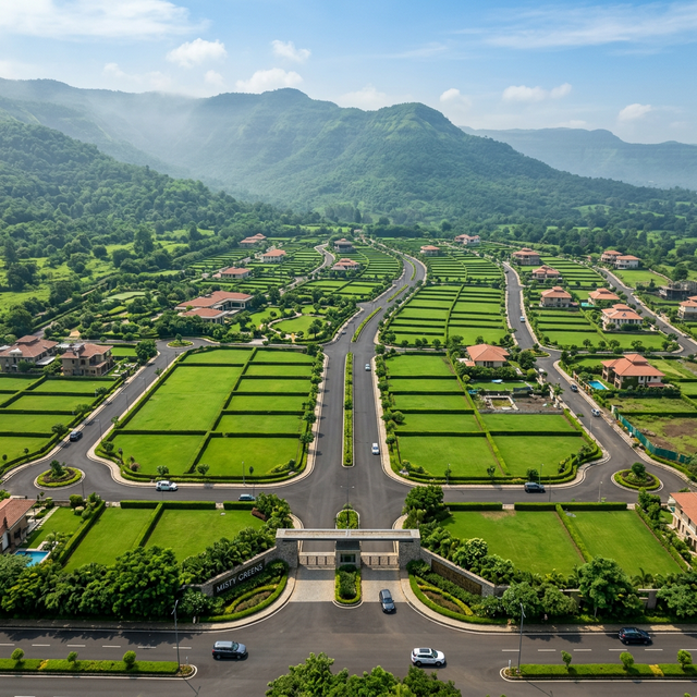 Misty Greens Forest Trails - 100% Gated NA Plots in Bhugaon